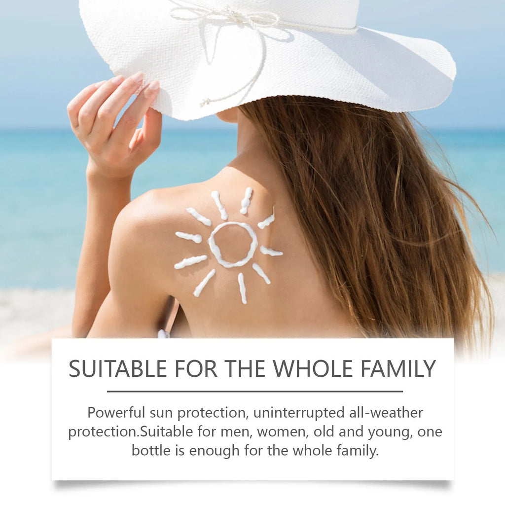 60g protective sunscreen cream tube for summer ultraviolet protection