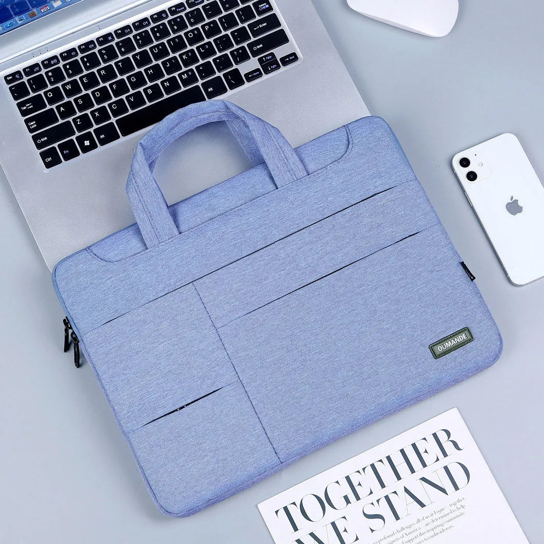 Waterproof Oxford cloth 15.6-inch laptop bag for business in a choice of colours.