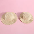 Handmade adjustable paper bowknot pet hat for a dog or cat in cartoon style, shown in one of five available colours.
