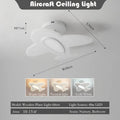 Simple creative LED ceiling light iron body wood finish 50cm size for bedroom corridor