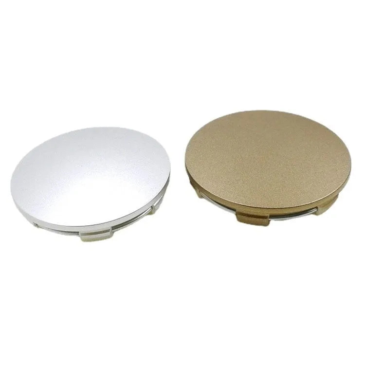 65mm car wheel hub centre cover in antique copper with aluminium label for modified wheels