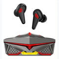 K98 Black TWS wireless Bluetooth earbuds with charging case for gaming and music