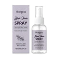 60ml bottle of hair tonic spray with ginger and rosemary oil ingredients.