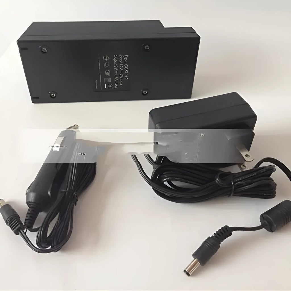 Black 2.1A USB car charger for cigarette lighter socket