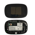Black Full Network 4G mobile wireless router with compact rectangular design.