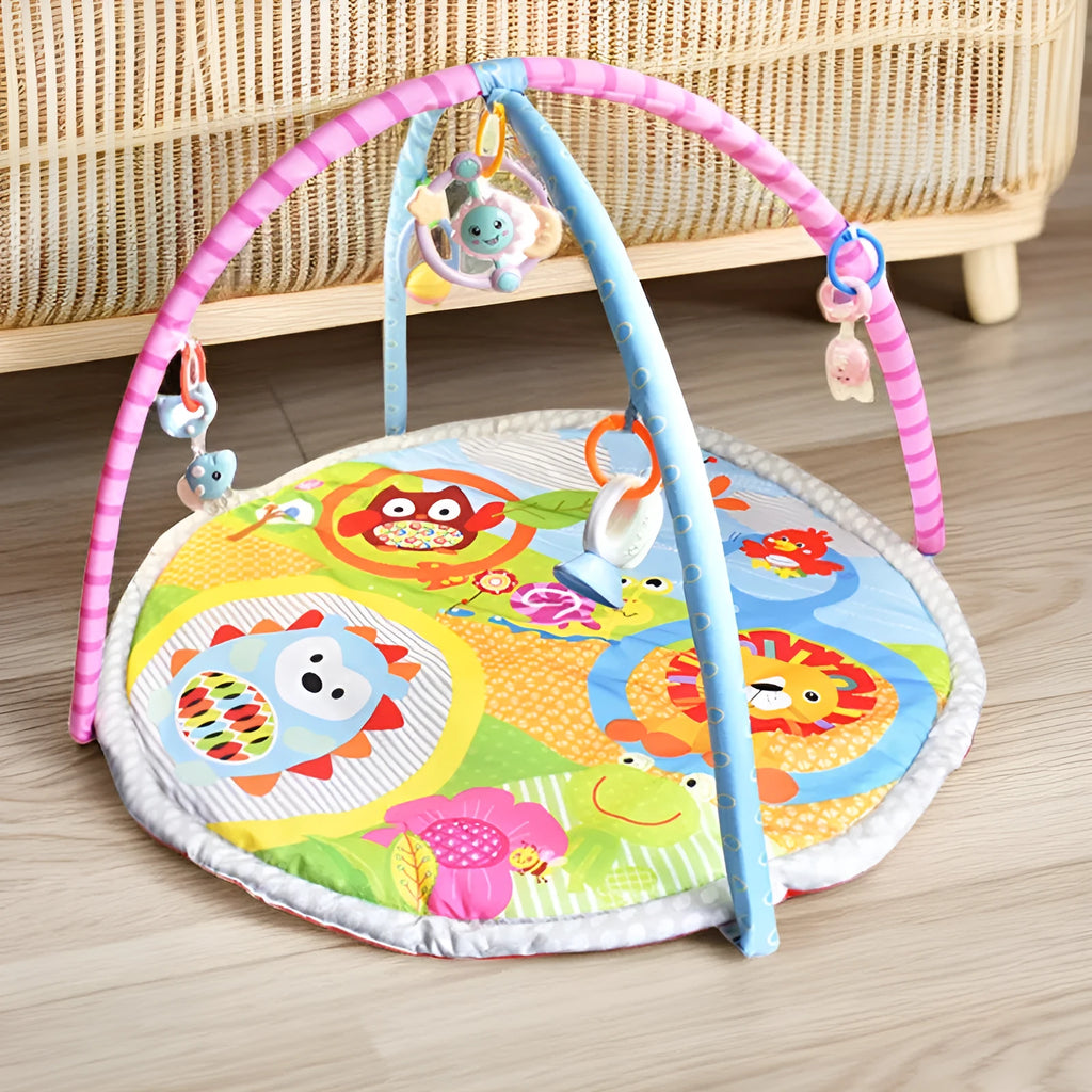 Velvet baby gymnastics rack game blanket with animal patterns for teenagers aged 7-14 years