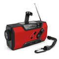 Pocket solar radio in green, waterproof and solar-powered for outdoor use