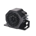 Black GQ-208A 12-80V universal reversing horn for vehicle safety alerts