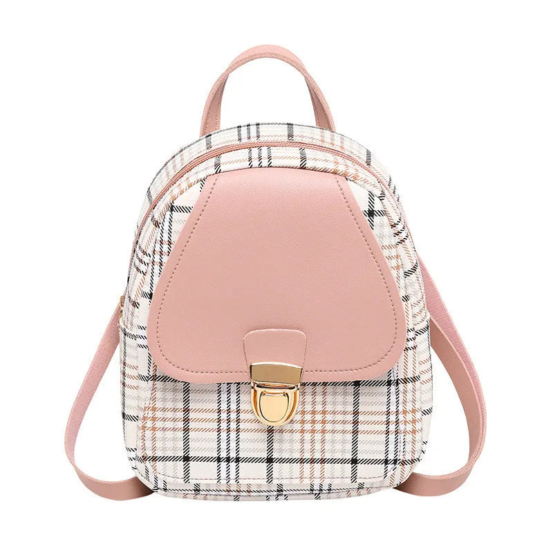 A one shoulder diagonal phone bag made of smooth PU fabric, shown in one of five available colours.