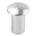 Aluminium alloy handbrake cap for car modification in gold, silver, black, blue, and red colour options.