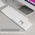 Wired mechanical keyboard and mouse set with LED backlighting in Metal Black colour