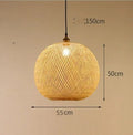 Zen tea room pastoral rustic crystal glass chandelier ceiling light fixture
