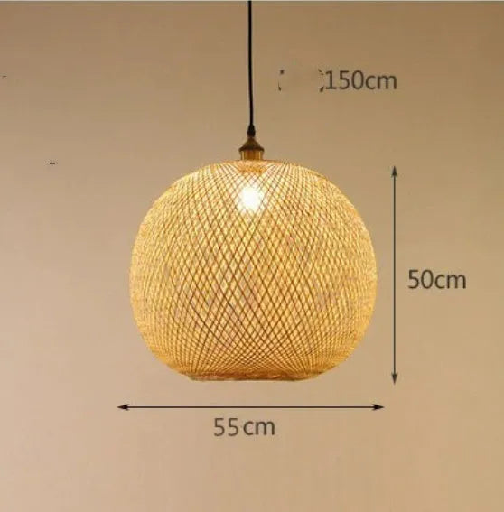 Zen tea room pastoral rustic crystal glass chandelier ceiling light fixture