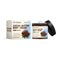 Cocoa butter body cream in 120g tub with natural ingredients including coconut oil and vitamin E