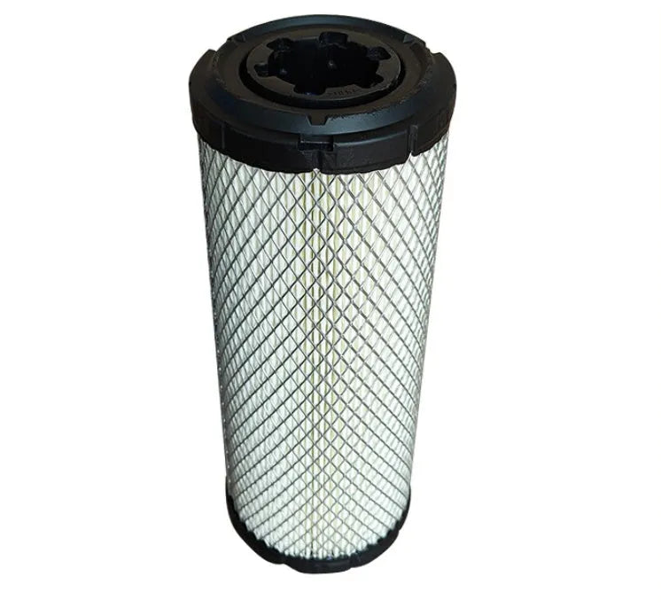 Donaldson 1027 air filter with G057513 elbow showing folding filter element construction