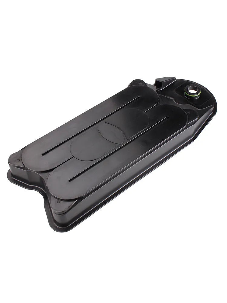 Black automotive crankcase ventilation filter for Ram 2500 3500 5500 6.7L Cummins diesel engines