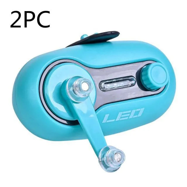 Telescopic fishing rod alarm with automatic signal induction lamp for night fishing