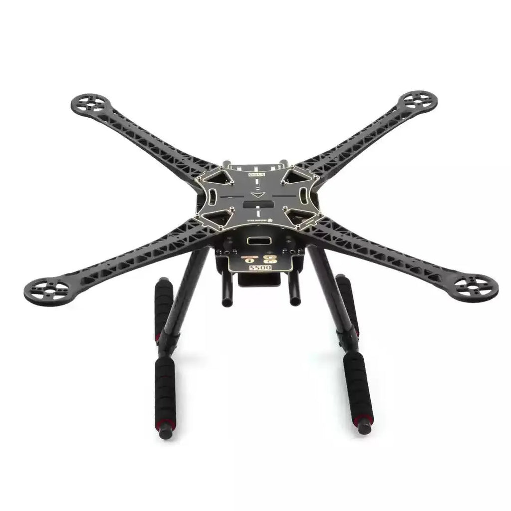 Ultra Hard Robotic Arm Drone Rack Accessory in plastic, T-shaped support, under 30cm, for youth training