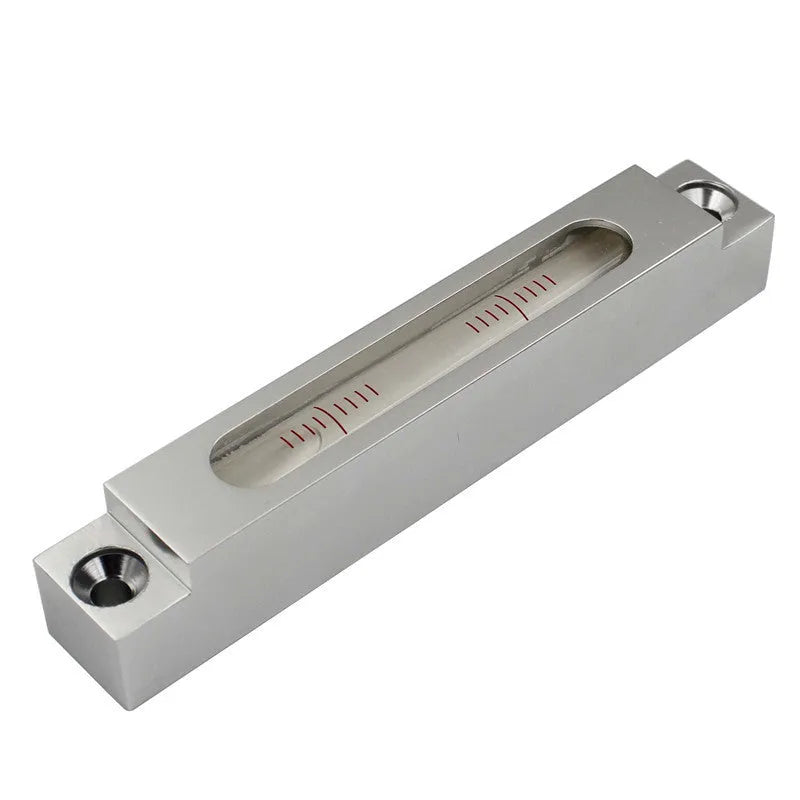 132mm metal and glass mini spirit level for machine tool decoration with precision measurement