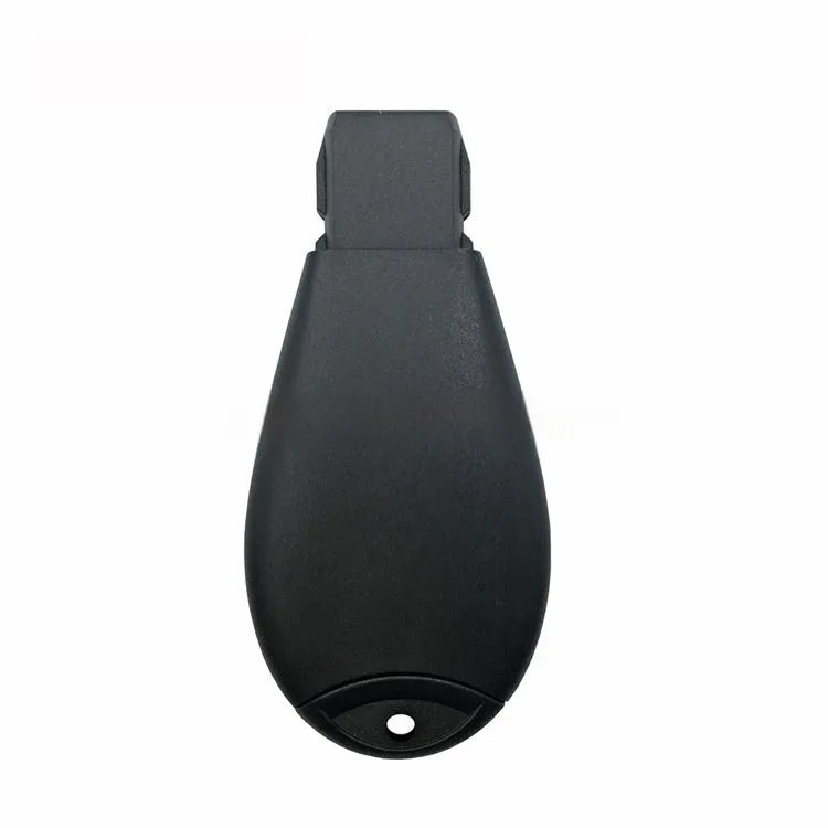 Dodge Chrysler car smart key shell replacement cover in ABS brass, dimensions 85mm by 42mm by 15mm