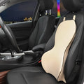 Memory cotton car lumbar support cushion in universal fit with four colour options