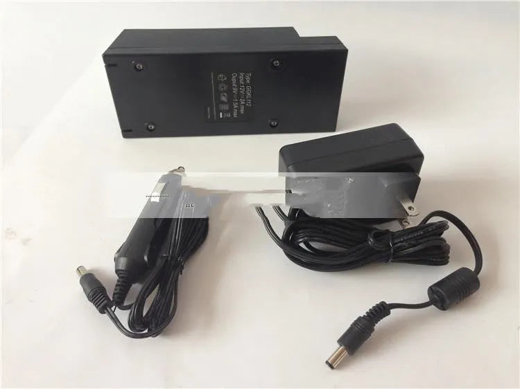 Black 2.1A USB car charger for cigarette lighter socket