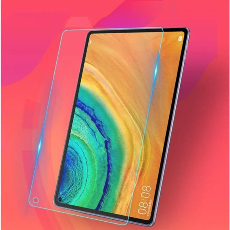 Tempered glass screen protector film for Huawei MatePad Pro and MatePad tablets.