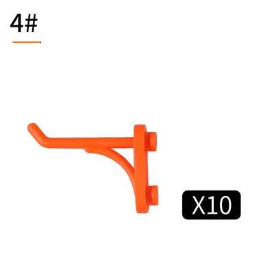 Plastic stackable storage shelf unit for tool organisation with side-by-side placement capability