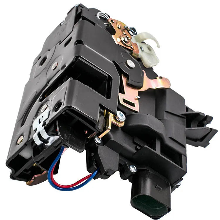 Black Golf 4 and Passat B5 left door lock block replacement part for front or rear door positions