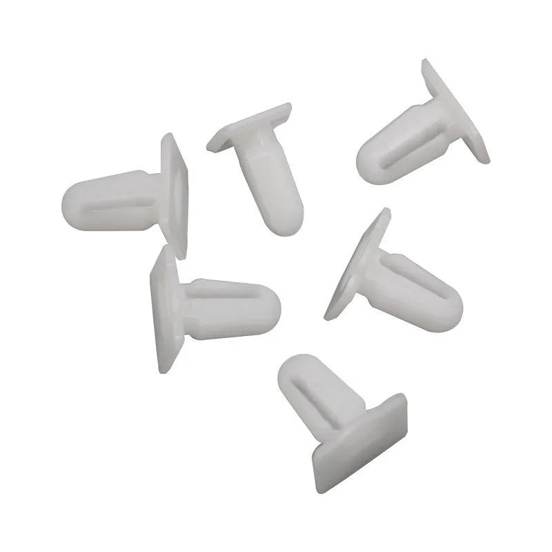 60 black plastic automobile glue nails and buckles for car trim and bumper repairs