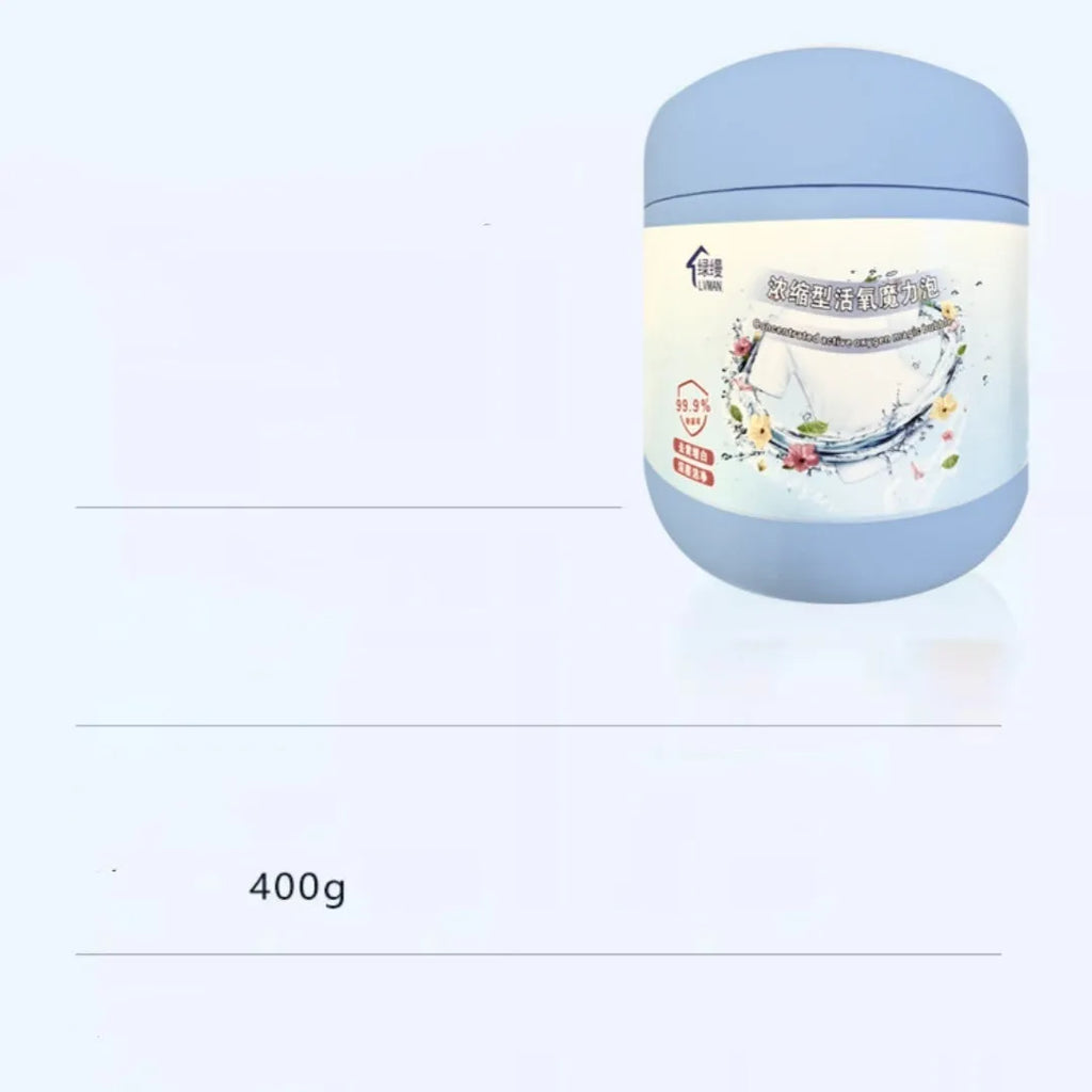400g enhanced version strong active oxygen bleaching powder for laundry stain removal