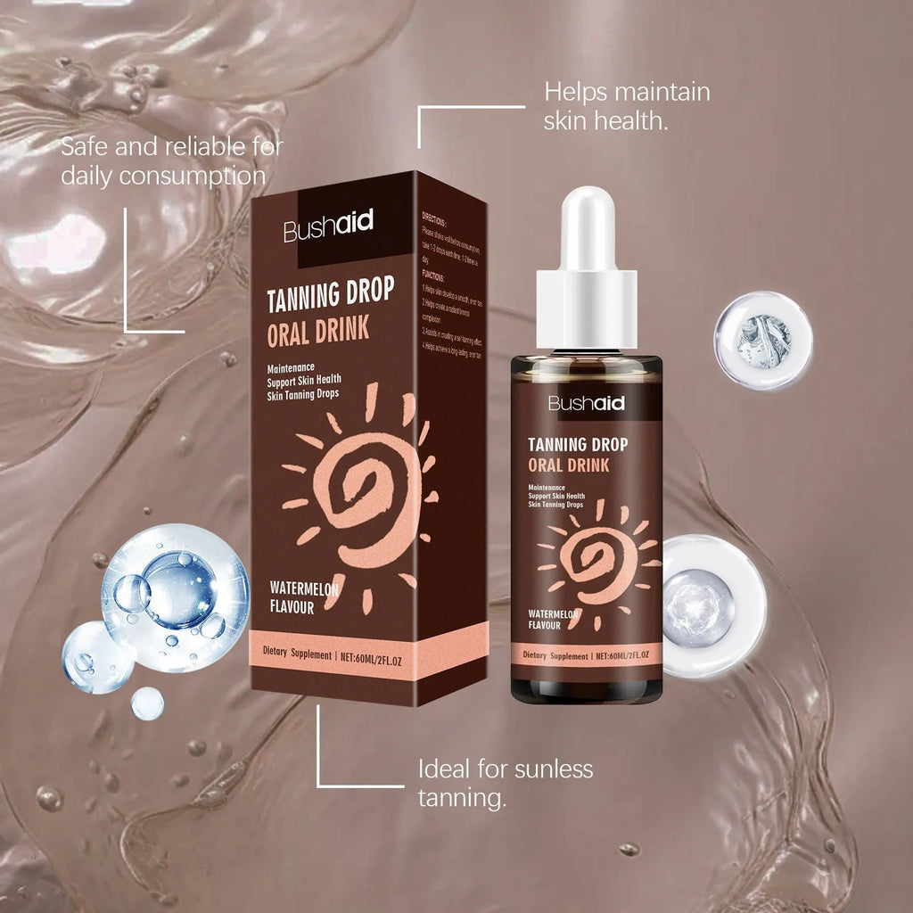 Sun Tanning Essence 60ml in compact travel packaging for sun protection and tanning