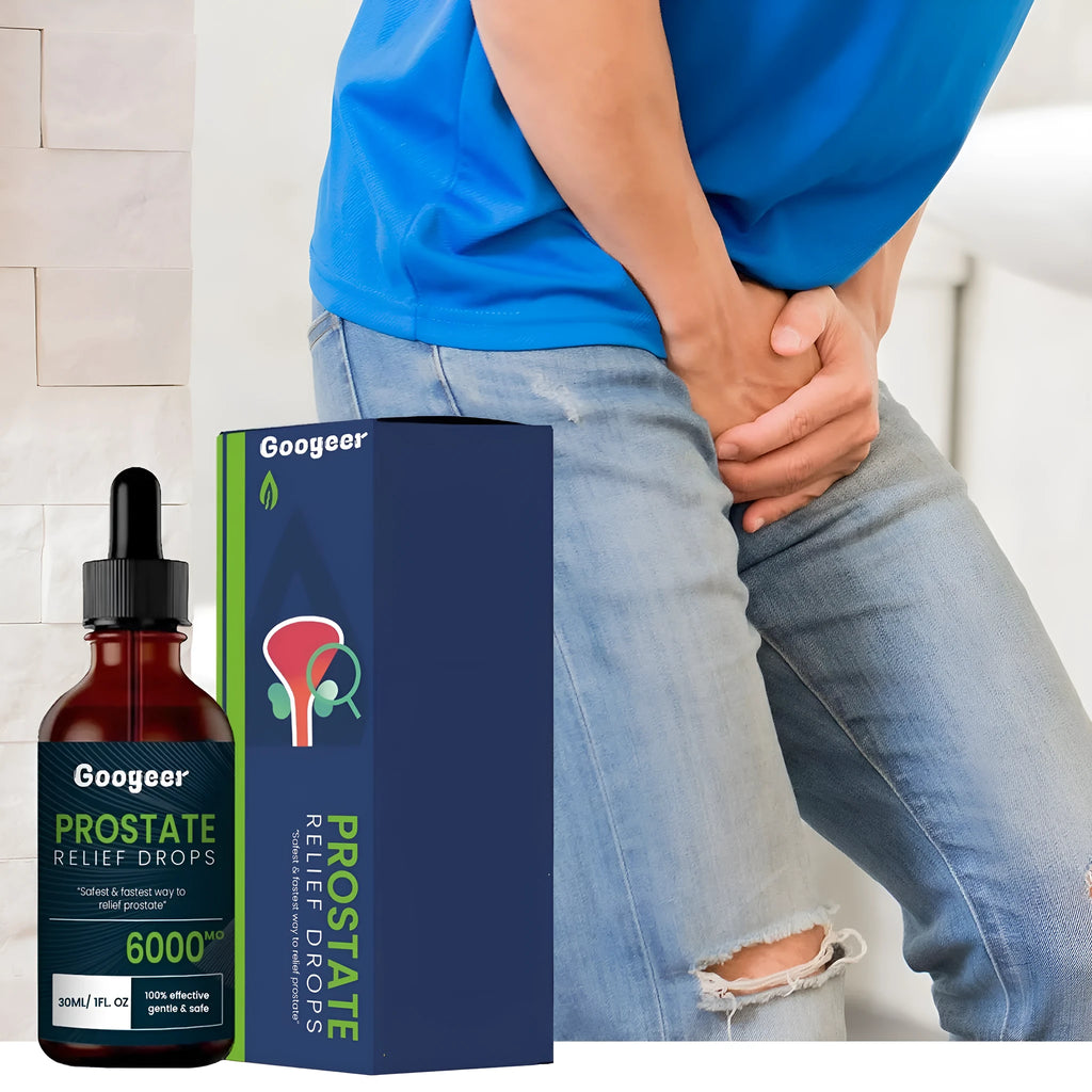 30ml bottle of men's vitality massage treatment oil with nursing drop dispenser