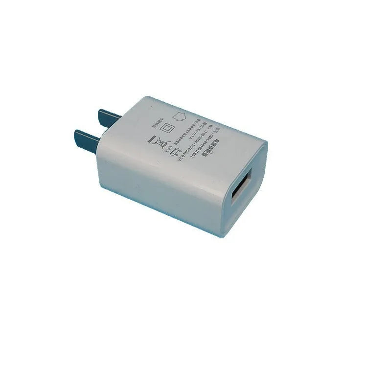 Thin 5V 1A USB charger with CE and FCC marks for mobile phones