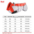 Waterproof reflective polar fleece winter coat for a large dog in casual style.