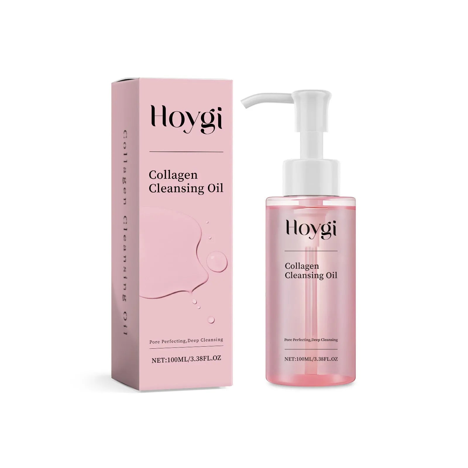 Collagen Cleansing Oil bottle 100ml with daily mild formula
