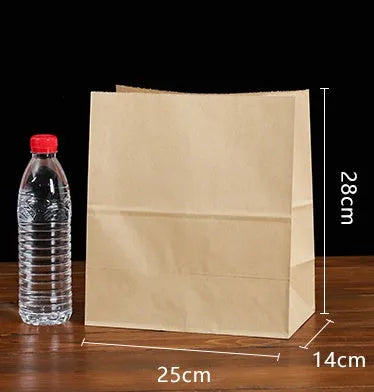 Yellow aluminium foil laminate packaging bags with kraft paper backing for snack food packaging