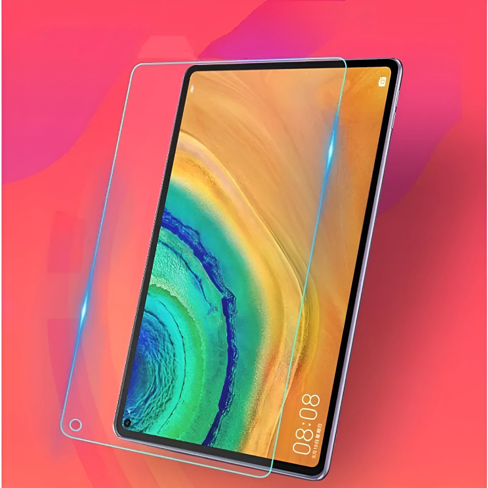 Tempered glass screen protector film for Huawei MatePad Pro and MatePad tablets.