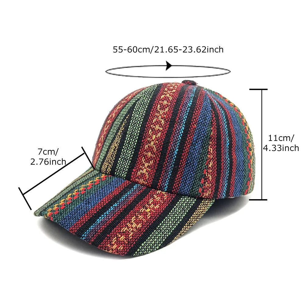 Women's polyester baseball cap with dome crown in one of eight colour options