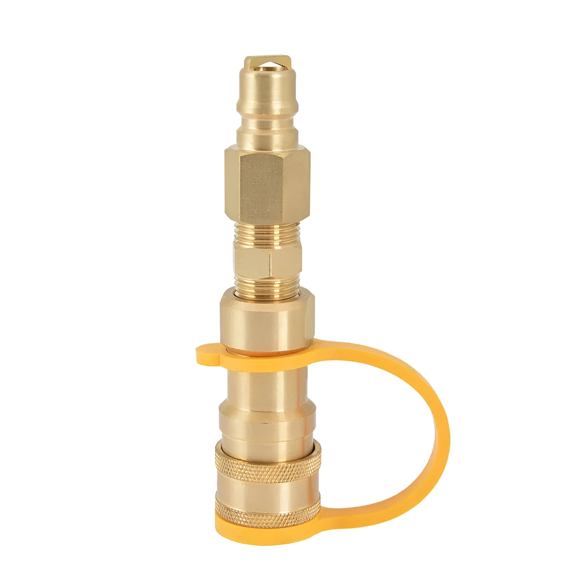 3/8 brass gas propane conversion charging connector with American standard thread