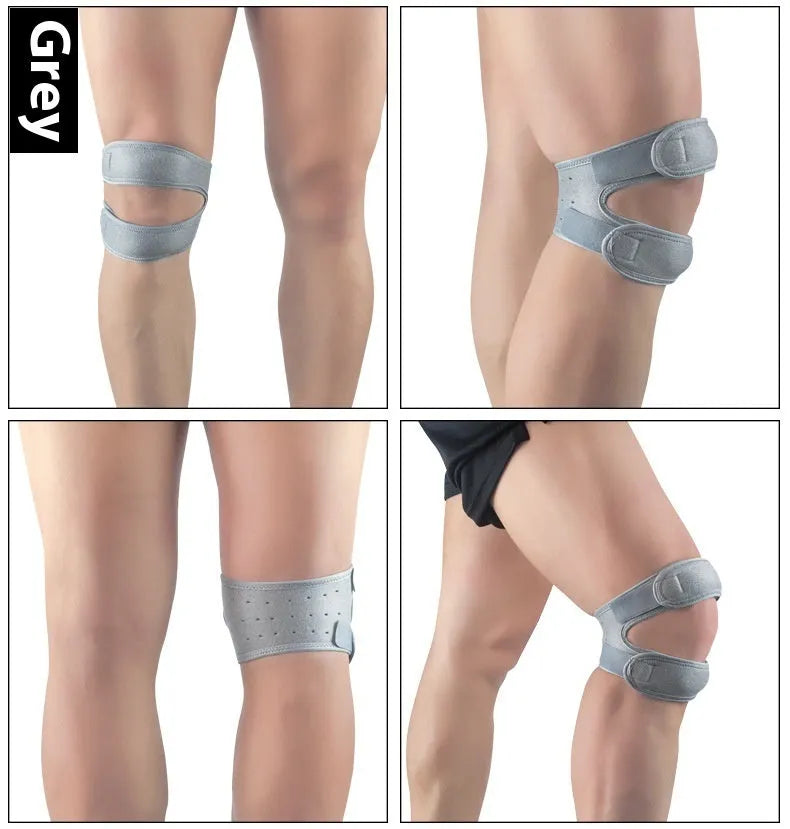 Protective sports leggings with integrated knee pads for shock absorption during basketball and fitness