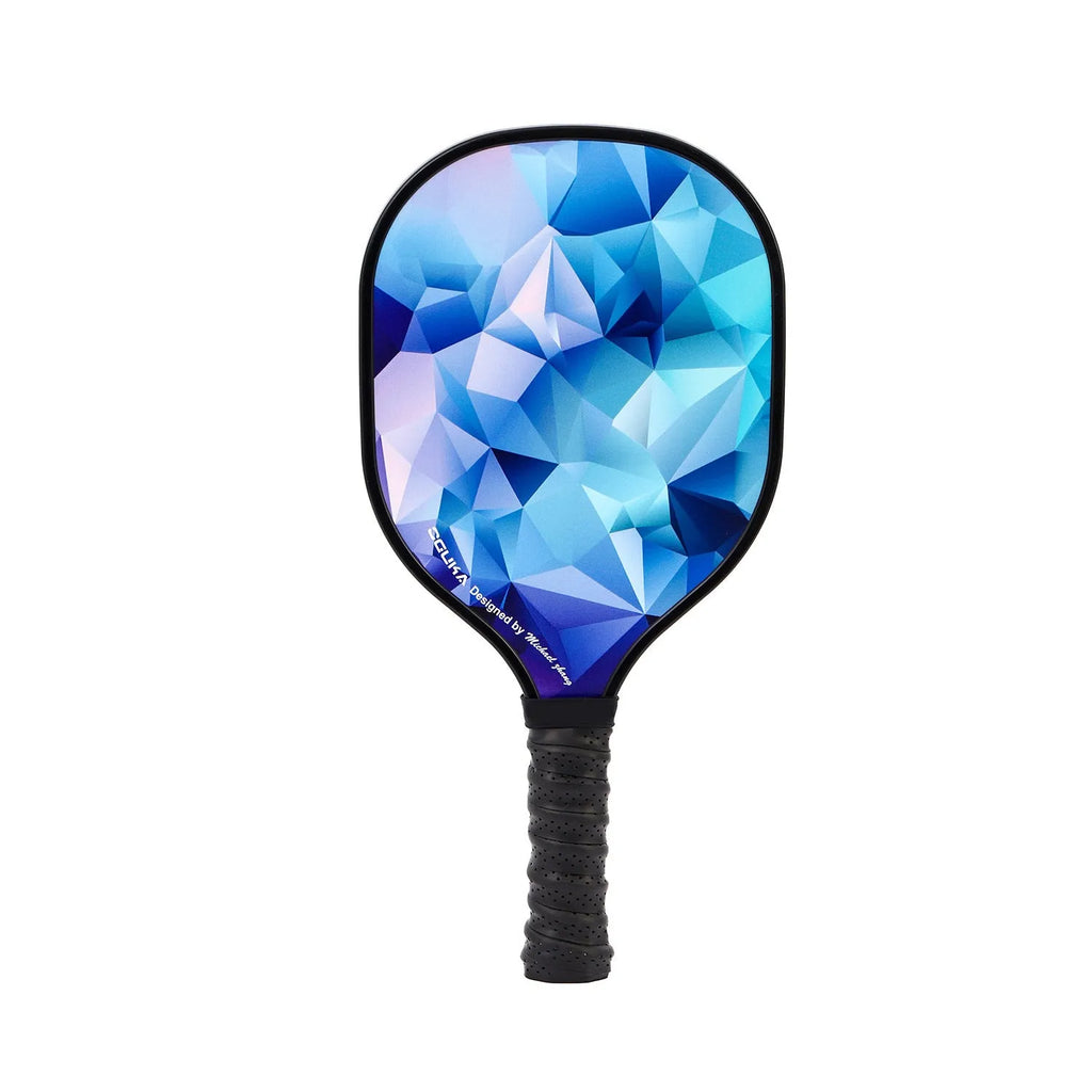 Poplar wood table tennis and pickleball training racket for beginners.