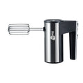 SL-25209 coloured 500W electric hand mixer with two metal beaters and five-speed control.