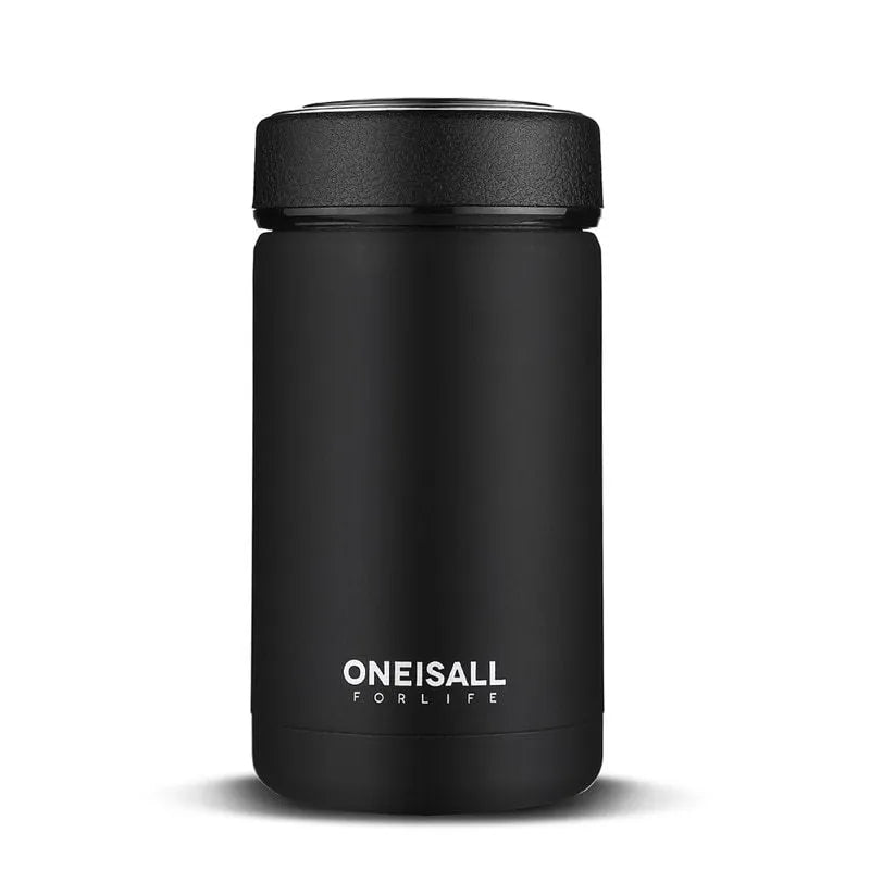 ONE IS ALL 400ml insulated cup 304 stainless steel vacuum flask black silver blue gold