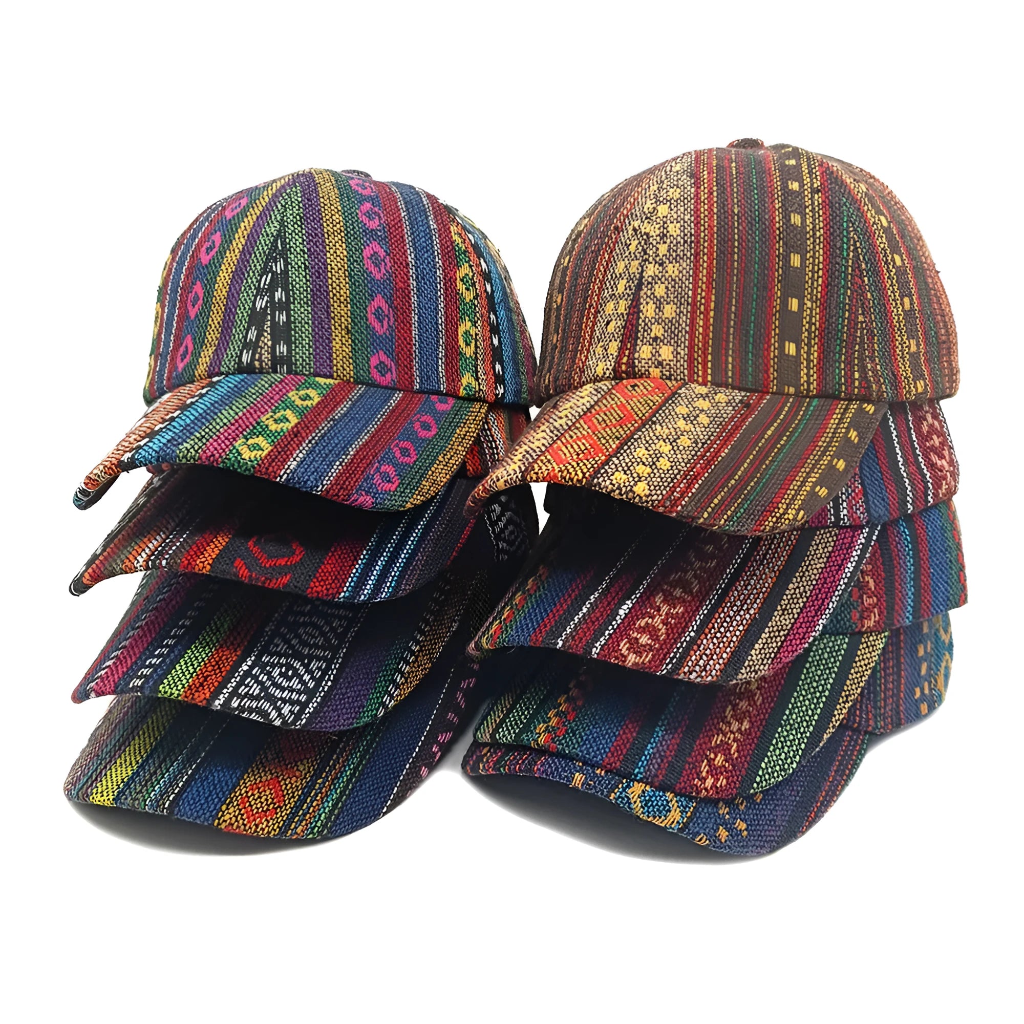 Women's polyester baseball cap with dome crown in one of eight colour options