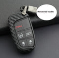 Flexible silicone protective case for Dodge Chrysler Fiat remote car key fob in single bag style.