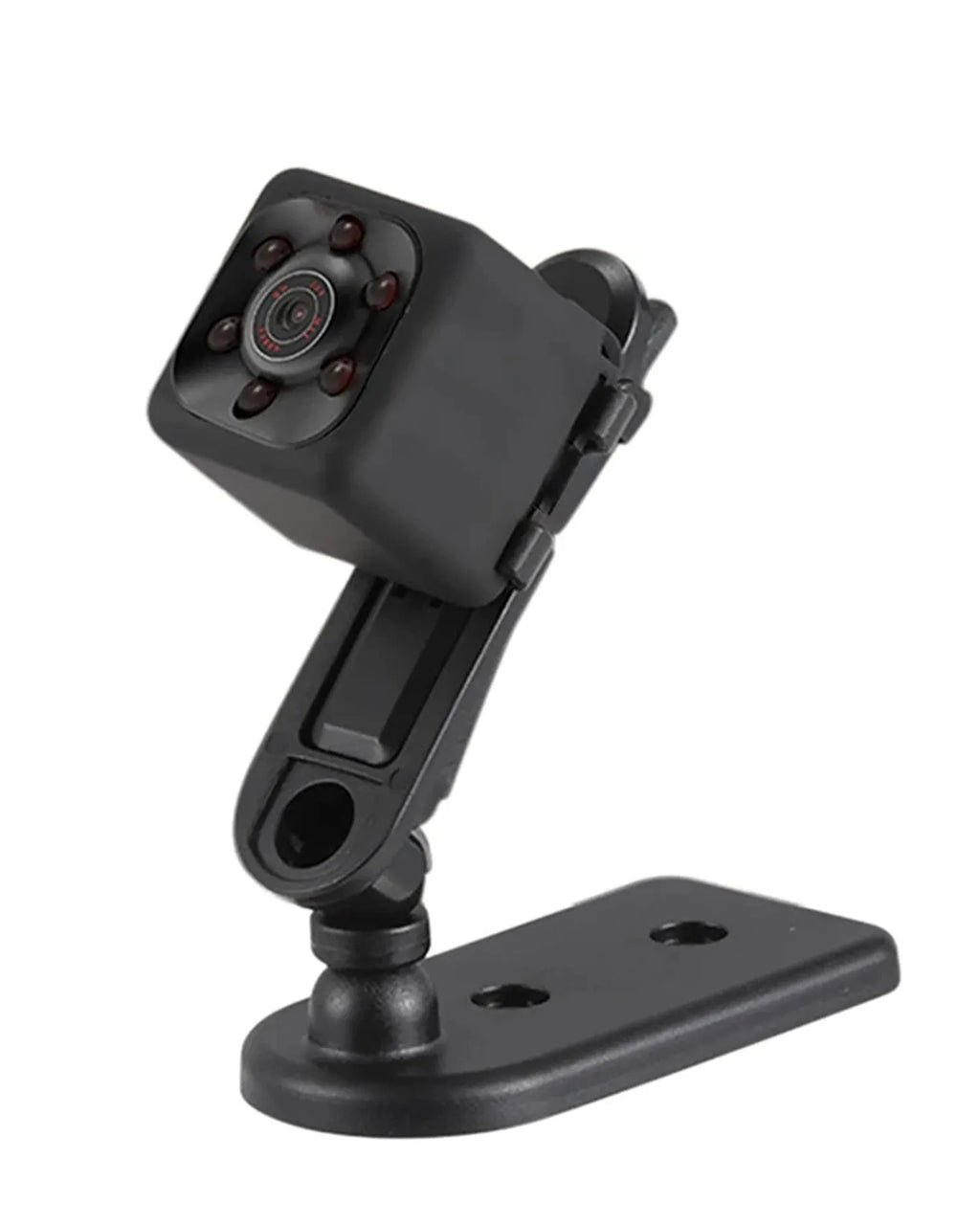 Black mini USB night vision camera with 80cm cable for 1080P HD recording.