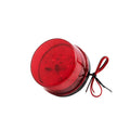 24V warning and alarm light in red, yellow, blue, or green colours measuring 73mm diameter