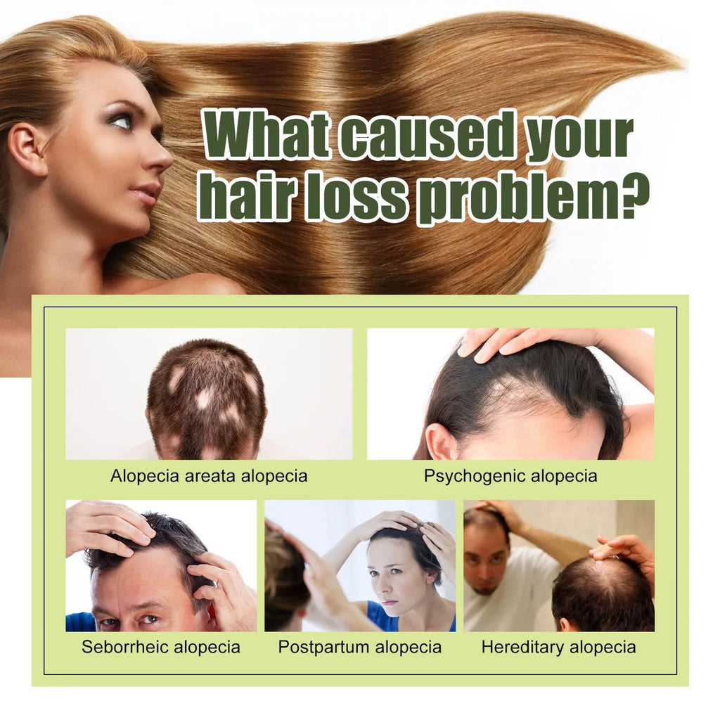 60ml bottle of hair care essential oil for repairing dry, split ends and frizzy hair.