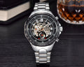 MCE explosion proof mechanical watch with automatic movement and stainless steel case